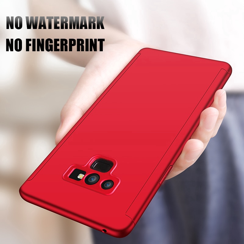 Ốp điện thoại cứng bảo vệ 360 độ cho Samsung Galaxy S8 S9 S10 Plus S10E
