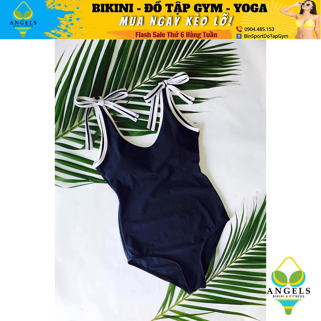 Bikini,Bộ Đồ Bơi Một Mảnh Vai Nơ Sexy Mặc Đi Biển  BHV012 [ Giá Sỉ ] | WebRaoVat - webraovat.net.vn