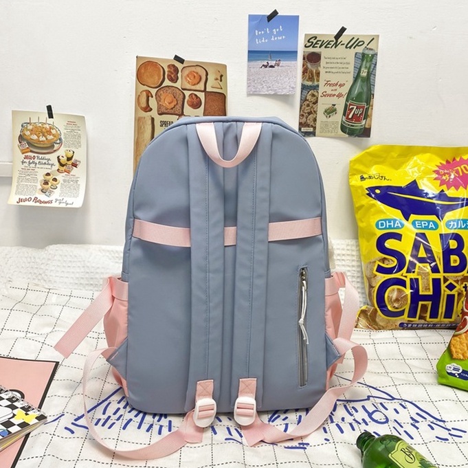 Balo nữ đi học ZIMO đẹp dễ thương giá rẻ cao cấp,cặp đi học nam nữ thời trang đựng laptop chống nước