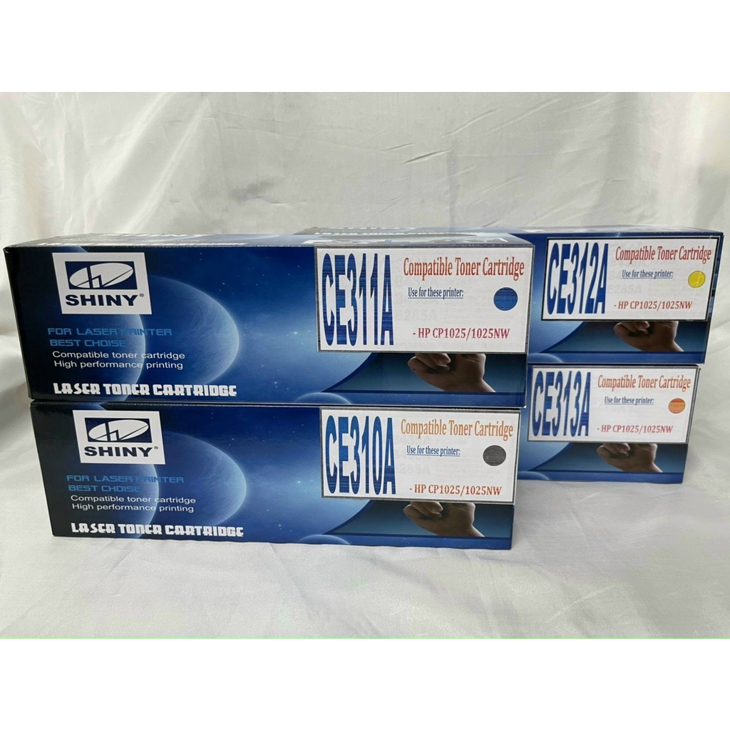 Hộp mực Hp LaserJet Pro CP 1025/MFP M176n/177wf (CE310/311/312/313, CF350/351/352/353), hiệu SHINY