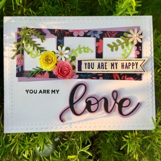 Thiệp handmade “You are my love”