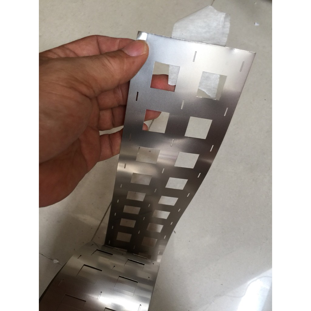 Kẽm hàn 1P 2P 3P 4P 5P dày 0.2mm pin 18650