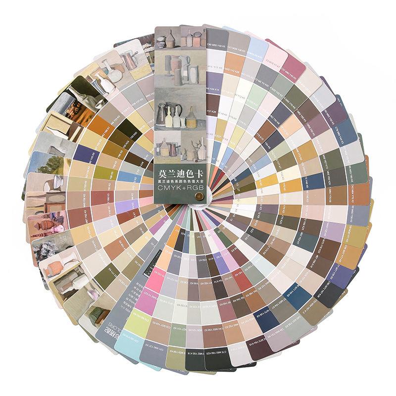 Bộ Thẻ Mô Hình Ma-Rốc 2022 morandi Nhiều Màu Độc Đáo