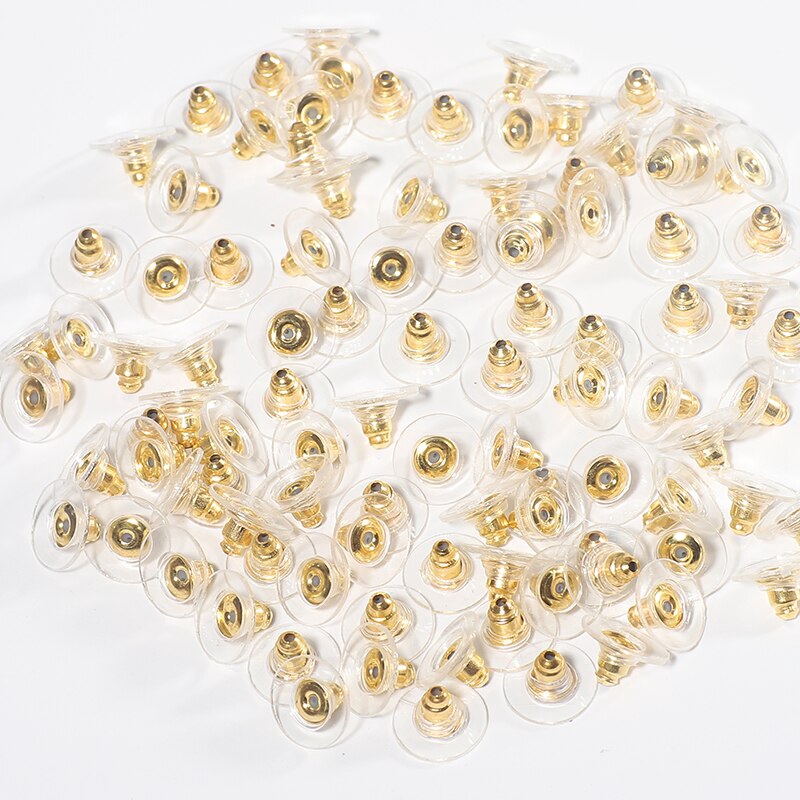 50 Nút chặn bông tai với đệm mút