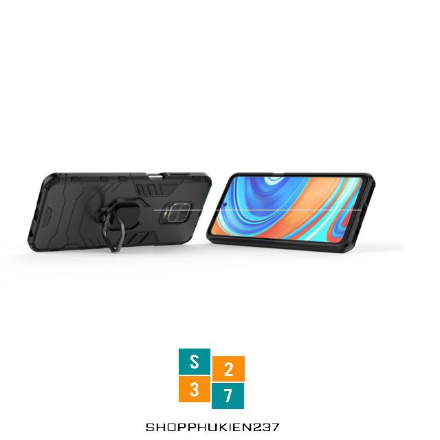 Ốp lưng chống sốc Xiaomi Redmi Note 9s , Note 9 Pro , Note 9 Pro Max Ốp Iron Ver 3 Có Giá Đỡ Cao Cấp