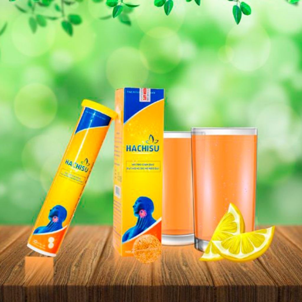 Viên Sủi Hỗ Trợ Điều Trị Viêm Họng - HACHISU | Thế Giới Skin Care