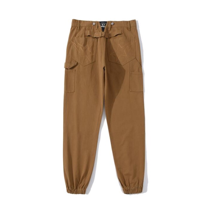 Bape Quần Dài cotton Thêu Họa Tiết Thời Trang Cho Nam Nữ