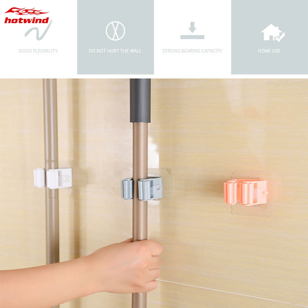 Móc Dán Tường Treo Cây Lau Nhà Tiện Lợi