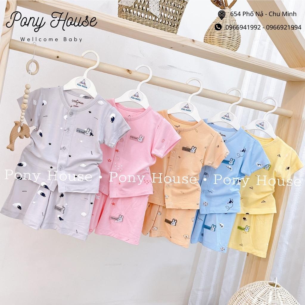 Bộ Sơ Sinh Cộc Tay CQ Baby Bộ Quần Áo Cài Thẳng Chất Cotton Siêu Mềm, Mát Cho Bé Trai, Bé Gái Sơ Sinh (0-3M Đến 6-9M)