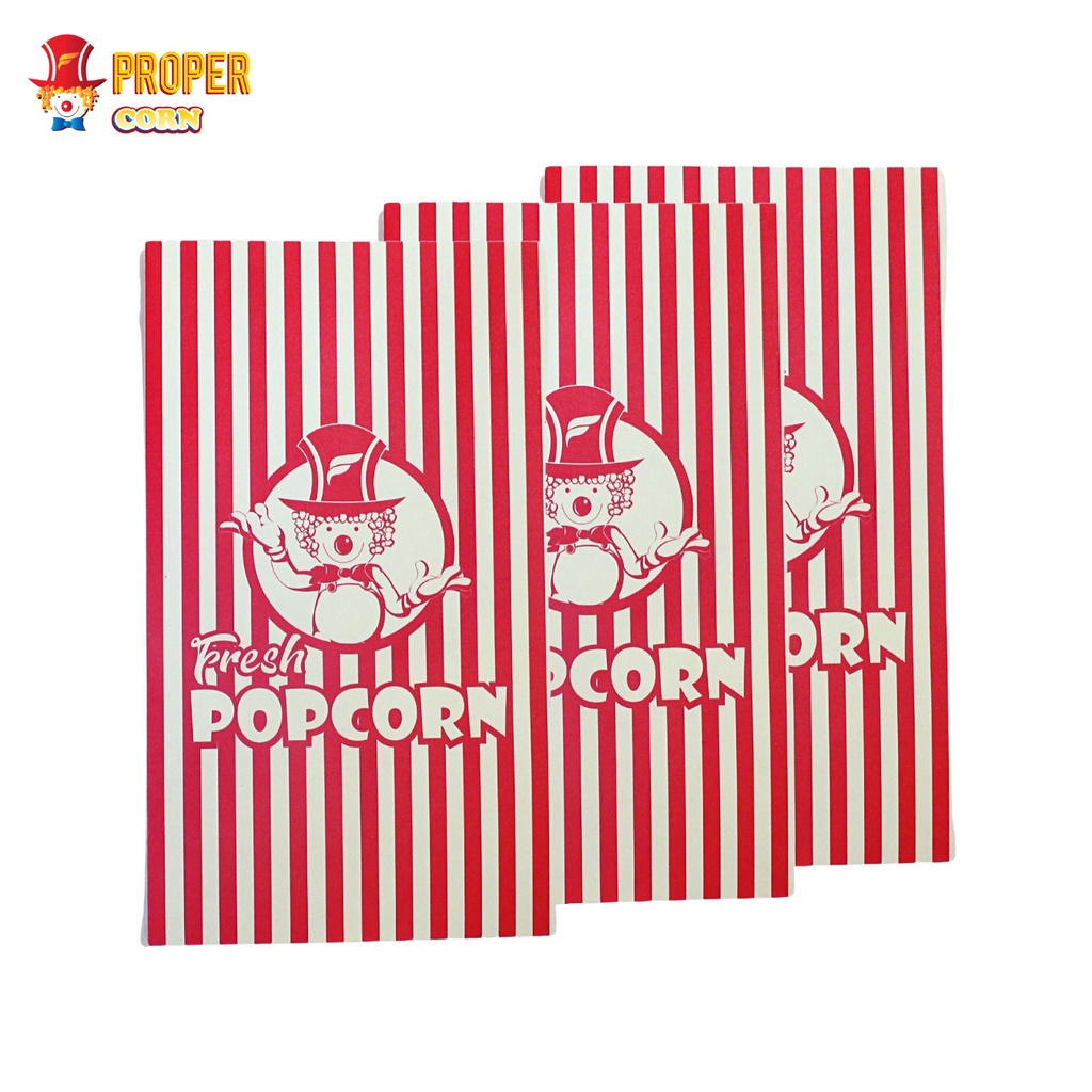 Combo Túi giấy nổ bắp rang bơ - chất liệu giấy Kraft Nhật - Mẫu MỚI