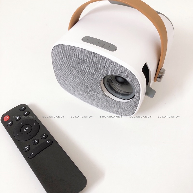 NEW 2022 - Máy chiếu mini YG230 chính hãng LEJIADA độ phân giải 1080p, hỗ trợ kết nối không dây qua điện thoại/ipad