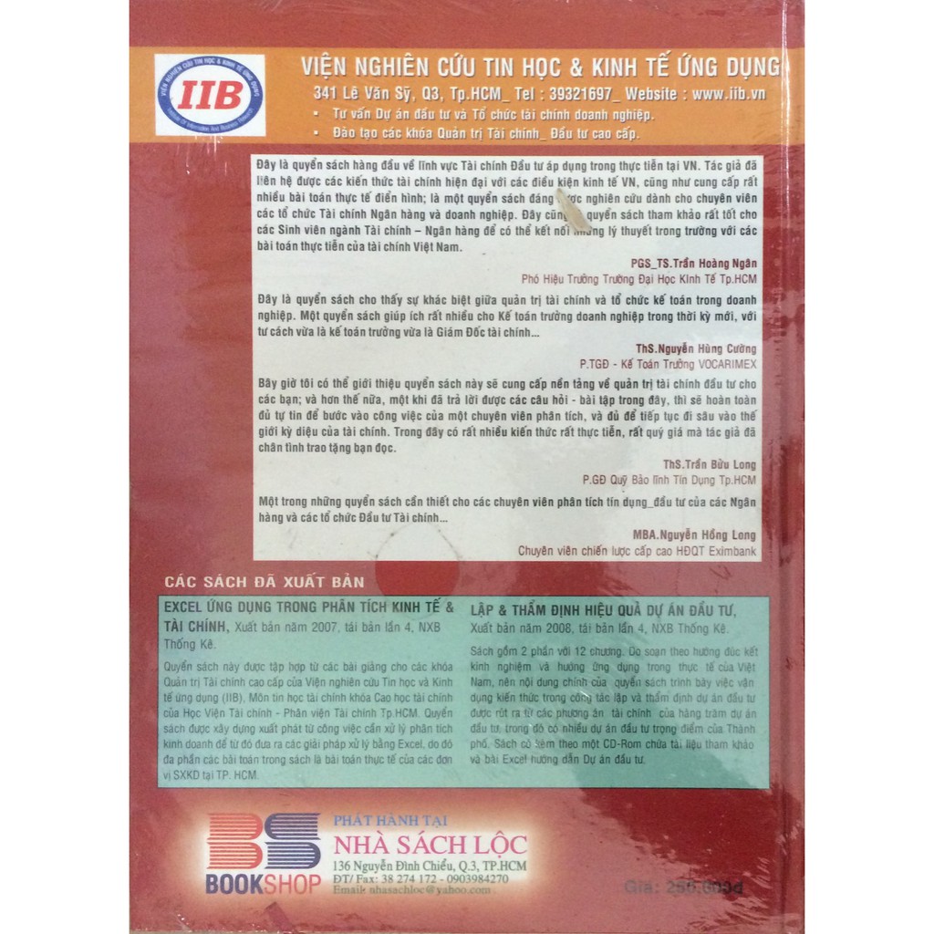Quản Trị Tài Chính - Đầu Tư - Lý Thuyết & Ứng Dụng