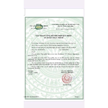 Viên uống Bioginkgo tăng cường trí nhớ hạn 19/06/2025