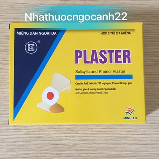 Miếng dán PLASTER giúp hết mụn cóc,mụn cơm
