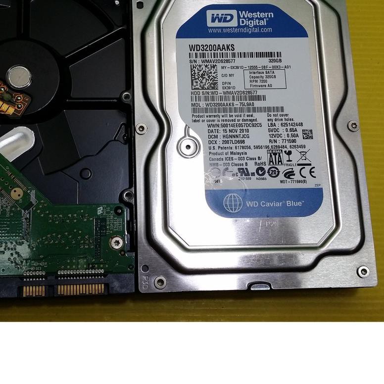 Ổ Cứng Hdd Pc 3.5 '' Wd 320gb Sata2 1