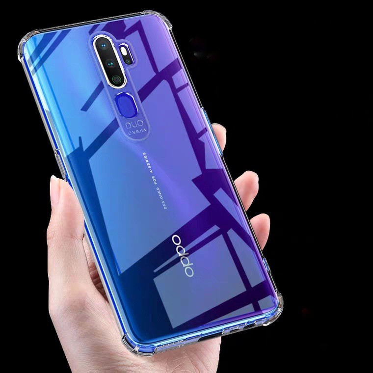 Ốp lưng Oppo A9 2020 / Oppo A5 2020 dẻo trong lồi 4 góc chất đẹp hạn chế ố vàng