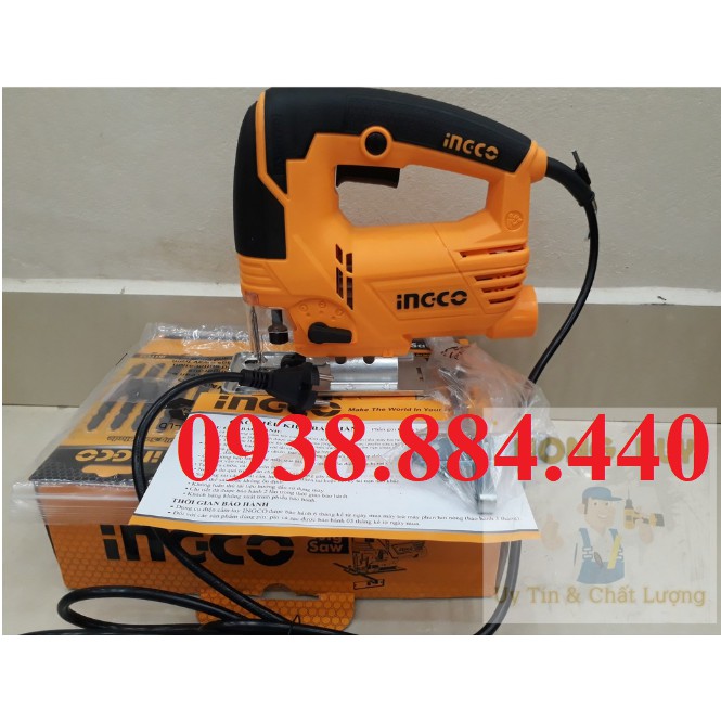 MÁY CƯA LỌNG GỖ LỌNG SẮT 650W INGCO Model:JS6508