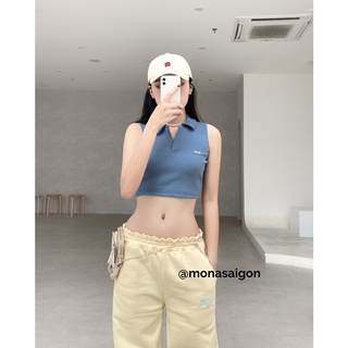 Áo croptop polo MONÁ - PERRY