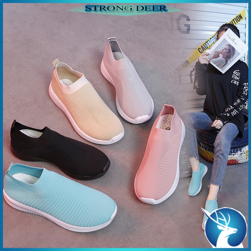 Giày nữ thiết kế đơn giản thời trang size lớn 35-43