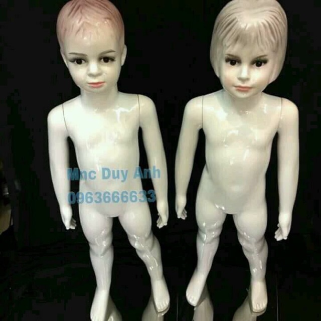 Manocanh trẻ em da trắng