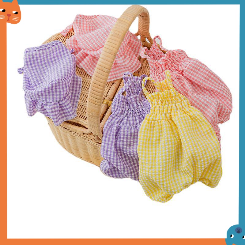 Tạp Dề Mỏng Mùa Hè Cho Thú Cưng