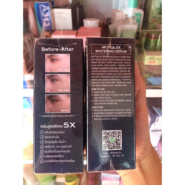 [Chính Hãng] Serum 4K Plus 5X Whitening Thái Lan