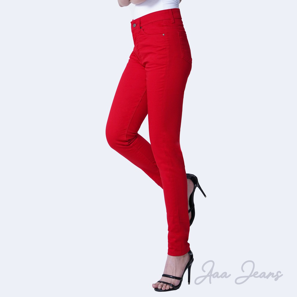 Quần Kaki Nữ Dáng Skinny Nhiều Màu Aaa Jeans