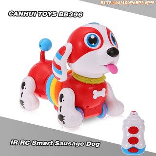 Chú chó điều khiển từ xa thông minh siêu dễ thương Naughty chính hãng CANHUI TOYS BB396