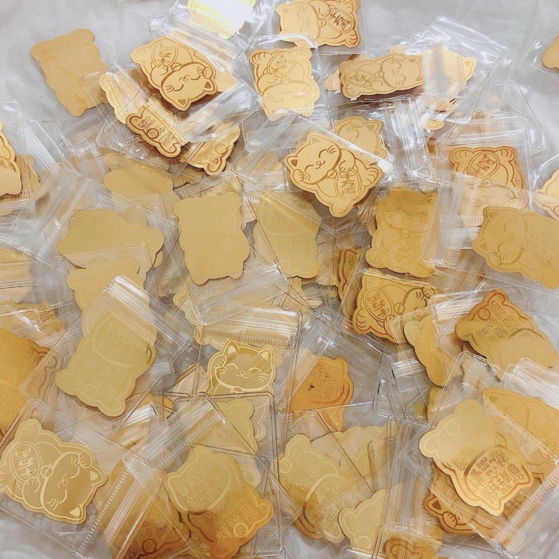 Mèo thần tài mạ vàng 24kara ốp điện thoại - vàng Bạc Khải Khải