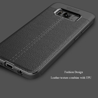 Ốp lưng Galaxy S8 silicon vân da Luxury Leather giá rẻ