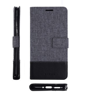 Bao da nắp lật có khe cắm thẻ thời trang cho Nokia 8