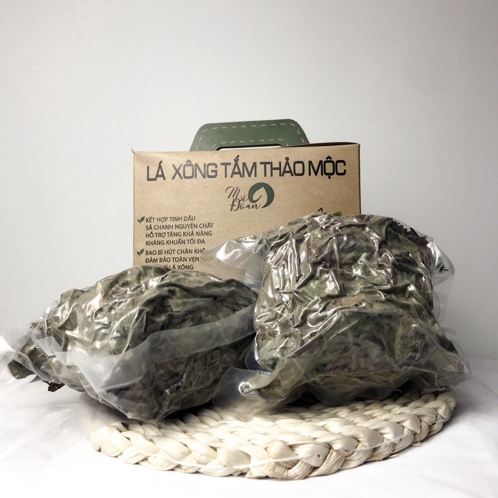 Lá xông thảo mộc phục hồi sức khỏe làm sạch cơ thể sau sinh combo 200g/2 gói Mệ Đoan