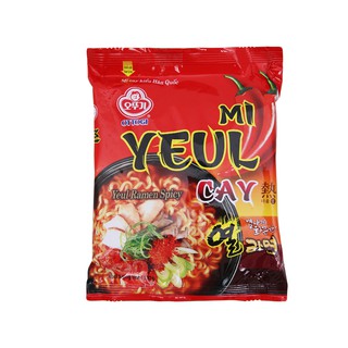 MÌ YEUL CAY HÀN QUỐC OTTOGI GÓI 120 G, mì rong biển Otoki, mì tương đen bắc kinh gói 135g