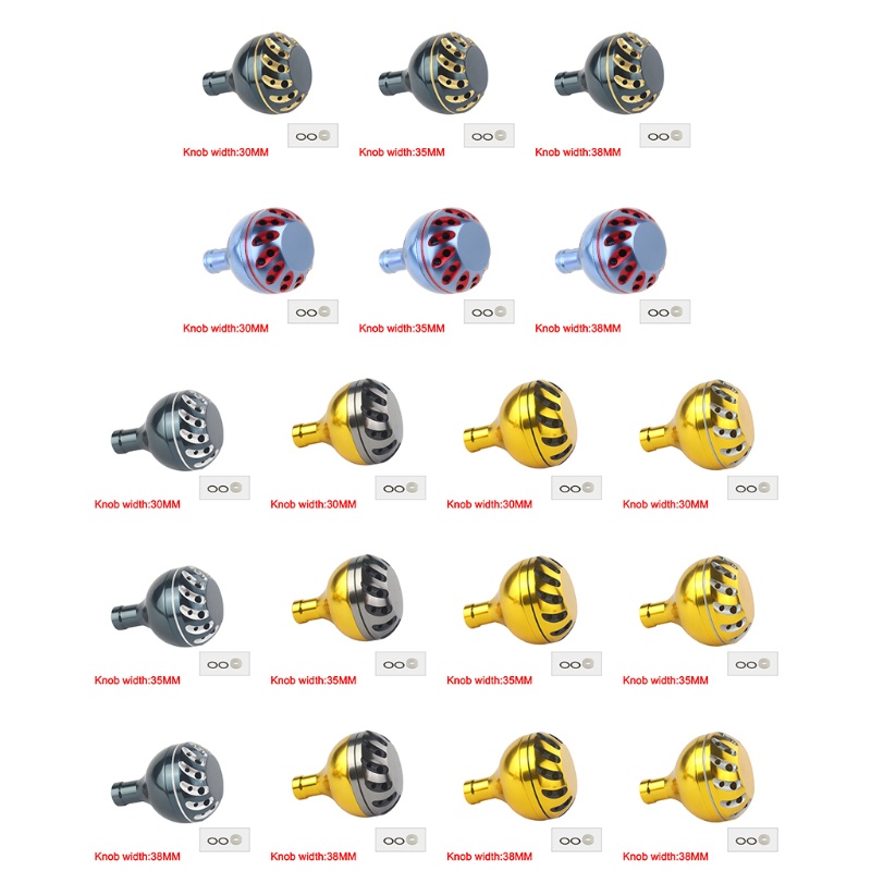 QQ Tay Cầm Cần Câu Cá Bằng Hợp Kim Nhôm 30 35 38mm