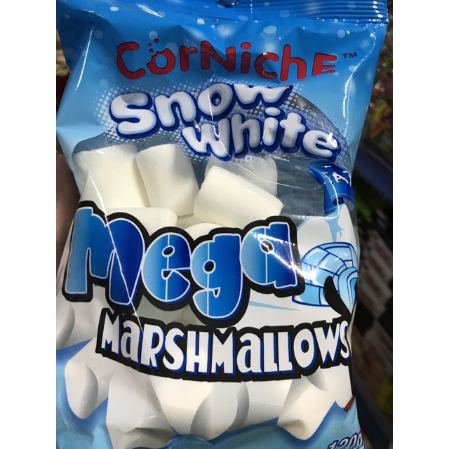 Kẹo Marshmallow trắng Snow White CorNiche 120g Xuất xứ Phillippines