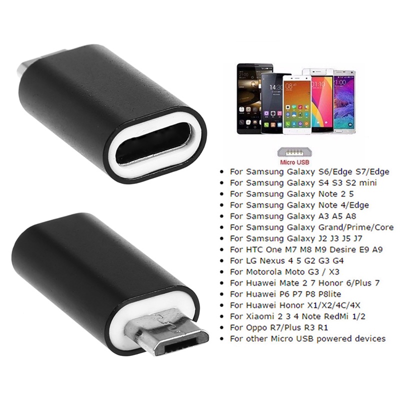 Đầu Chuyển Đổi 8-Pin Cái Sang Micro USB Đực Đầy Tiện Lợi