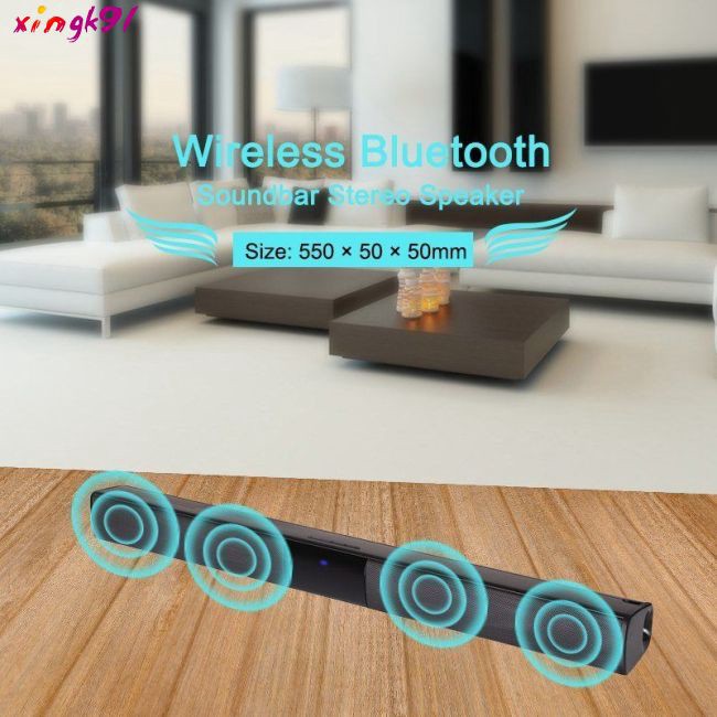 Sale 70% Loa Bluetooth không dây âm thanh siêu trầm hệ thống TV gia đình, 2 Speak Driver Giá gốc 723,000 đ - 7F19