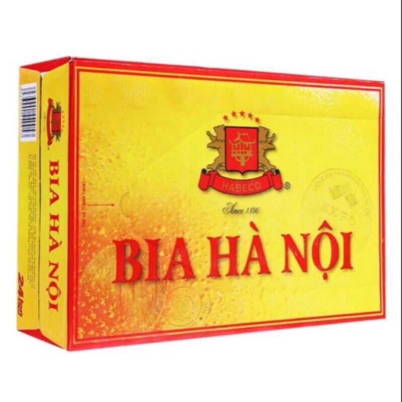 THÙNG BIA HÀ NỘI LON 330ML X 24 LON