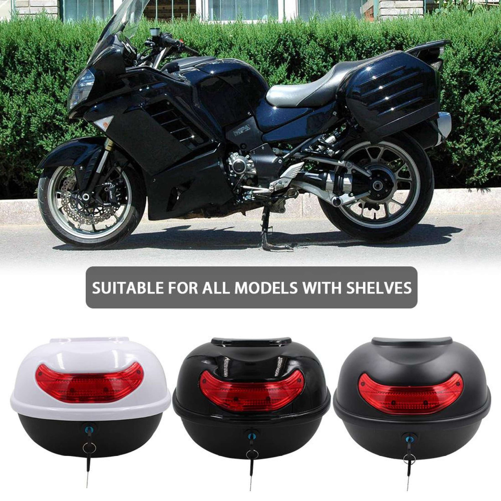 25 Lít Xe Máy BMX/Hộp Gắn Trên Xe Scooter, Hộp Ngăn Điện Cho Cốp Xe Máy Cốp Sau Xe Hành Lý-168