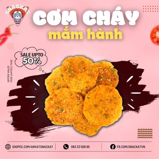 Cơm cháy chiên mắm hành cơm cháy mắm ớt ngon 250g - snackat