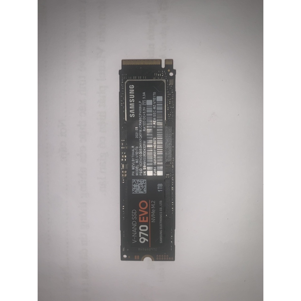 Ổ cứng SSD Samsung M2 NVMe 970 EVO 1TB 2TB EVO Plus, 981A  - Bảo hành hãng