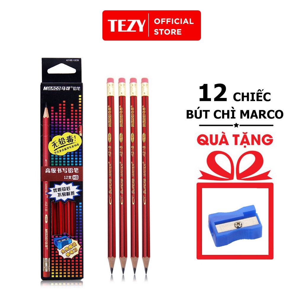Bút Chì 2B Đỏ Đen Đẹp Nét Viết Cực Đậm - Bút Chì Gỗ - 12 Chiếc/ Hộp -  4212E-12 | Shopee Việt Nam