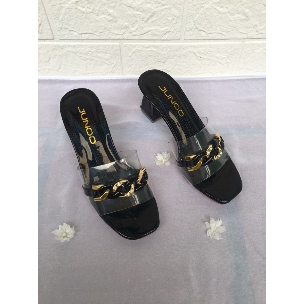 Giày Cao Gót Sandal quai mảnh đế kiểu 5cm và 7cm - Sandal Nữ Đế kiểu 5p - 7p