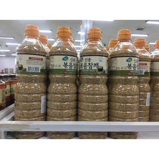 <HOT> Vừng rang hàn Quốc chai lớn 430gr