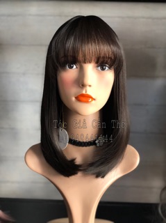 ❤️❤️❤️ TÓC BỘ CÚP 40cm NÂU ĐEN❤️❤️❤️