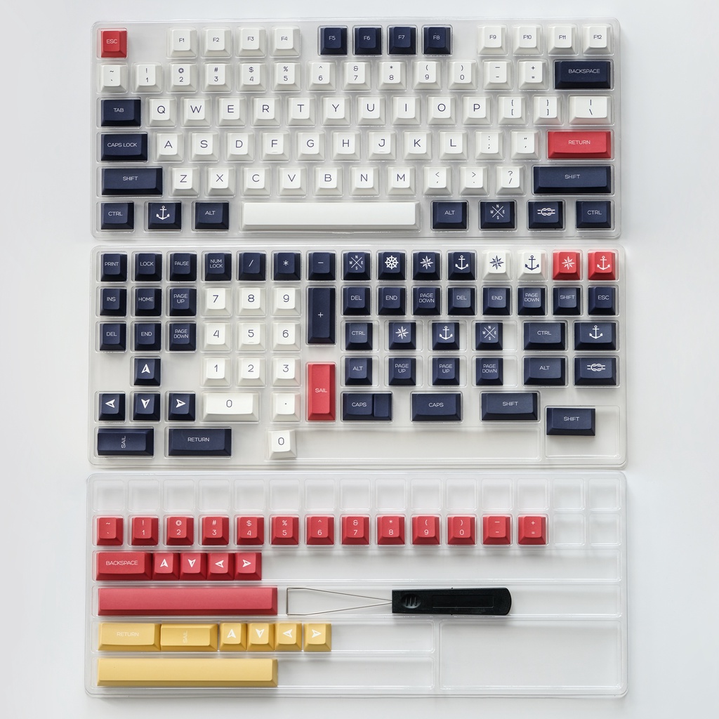 PBT keycap Cherry Profile 165 Phím Dye Thăng hoa Bố cục ANSI cho bàn phím cơ Công tắc Cherry MX
