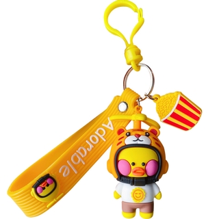 Móc treo chìa khóa phối búp bê kiểu hoạt hình ngộ nghĩnh đáng yêu