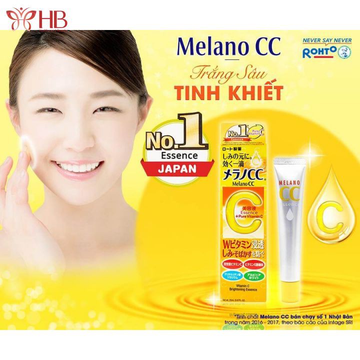 Tinh chất dưỡng trắng da chống thâm nám Melano CC Whitening Essence 20ml