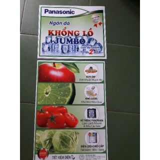 Tem dán tủ lạnh Panasonic bán chạy nhất 2020