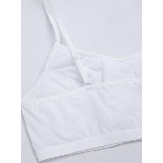 Áo Lót Không Mút Màu Trắng Cho Trẻ Mẫu Giáo Hoặc Tiểu Học Sabinie By Sabina SBXG0003WH